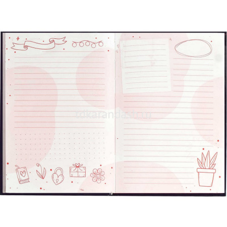 Тайный дневник д/девочек А6+ 96л "Магические детали" твёрдая обложка, глянцевая ламинация 62913 от магазина "Карандаш"