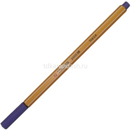 Ручка капиллярная "Stabilo point" 0,4мм фиолетовая 88/55