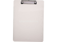 Планшет с зажимом А4 "Clipboard" с 2-мя линейками, пластик, 2 цвета Е9256 от магазина "Карандаш"