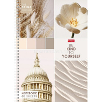 Тетрадь А4 80л клетка "Калейдоскоп Моментов" на спирали 4 дизайна 083174 от магазина "Карандаш"