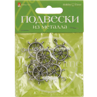 Набор декоративные подвески №2 3вида метал 2-361/02 от магазина "Карандаш"