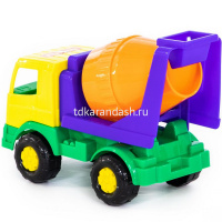 Бетоновоз "Мираж" в сетке, пластик 28,5x14,5x20,5см 9059 от магазина "Карандаш"