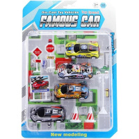 Картинка Набор машин "Famous car" пластик, 4 машинки, с аксессуарами 34 х 23см 1486293/TN-10186686-3/1988572 от магазина "Карандаш" Набор машин "Famous car" пластик, 4 машинки, с аксессуарами 34 х 23см 1486293/TN-10186686-3/1988572 от магазина "Карандаш"