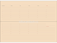 Планинг недатированный 310х145мм "Wild" 128 стр., темно-синий, искусственная кожа, евроспираль 203 от магазина "Карандаш"
