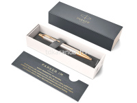 Ручка РШ "Parker IM Premium Grey GT" M синяя 1931687 от магазина "Карандаш"