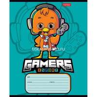 Тетрадь А5 12л линия "Геймеры" на скобе 5 дизайнов 12Т5В2/088959 от магазина "Карандаш"