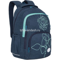 Рюкзак 29х42х20см, 590гр, 2 отделения, 3 кармана, темно-синий RD-143-2/3 от магазина "Карандаш"