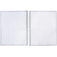 Тетрадь А5 120л клетка "Morris" на спирали твердая обложка 080555 от магазина "Карандаш"