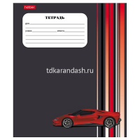 Тетрадь А5 18л клетка "Топ гараж" на скобе 5 дизайнов 18Т5В1/091389 от магазина "Карандаш"