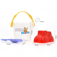 Набор д/песка "Калейдоскоп" (ведро, совок, формочка) 82018 от магазина "Карандаш"