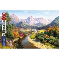 Пазлы 500 эл. "Premium. Осень в горах" 48х33см 500ПЗ2_31565/086596 от магазина "Карандаш"