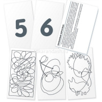 Набор карточек. Цифры. Основы счета до 10. Куликова Е.Н. ДШ5 48стр. 978-5-8112-6980-8 от магазина "Карандаш"