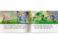 Книга на английском языке "Бабочка Алина и ее картина" 1 уровень, Благовещенская Т.А. 16стр. от магазина "Карандаш"