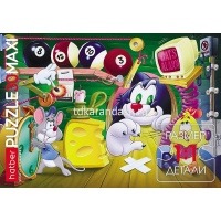 Пазлы 30 эл. "Приключения кота и мышонка" 21х29см макси 30ПЗ4_03428/077788 от магазина "Карандаш"