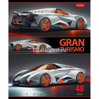 Тетрадь А5 48л клетка "Sport Cars" на скобе 5 дизайнов 48Т5В1/068572 от магазина "Карандаш"