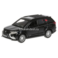Машина "Mitsubishi Outlander" черная, инерционная, металл 12см (открывающиеся двери) OUTLANDER-BK от магазина "Карандаш"