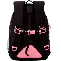 Рюкзак 27х40х20см, 735гр, 2 отделения, 3 кармана, черный RG-160-2/4 от магазина "Карандаш"