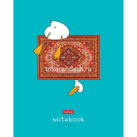 Тетрадь А5 48л клетка "На ковре" на скобе 5 дизайнов 48Т5В1/088375 от магазина "Карандаш"