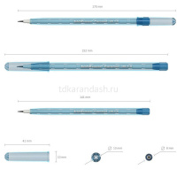 Карандаш сегментный "Caramel" HB корпус пластик, ассорти 33264/44966 от магазина "Карандаш"