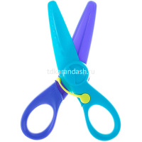 Ножницы детские 12см "KIDIPulse" ручки пластик, механизм автооткрывания 472110 от магазина "Карандаш"