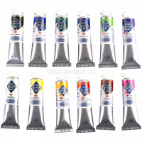 Краски темперные 12 цветов 18мл "Колористика. Яркая палитра" картон 16412282 от магазина "Карандаш"