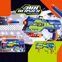 Бластер 32,5х20,5см с патронами 12шт, пластик (свет, звук) 2086072/568C от магазина "Карандаш"
