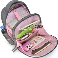 Рюкзак "Единороги. Романтика" 30х38х20см, 1000гр, 2 отделения, 2 кармана, серый 12-001-061/05 от магазина "Карандаш"