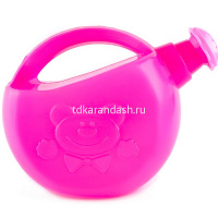 Лейка "Принцесса" 14х10,5х8см пластик, розовая 71001 от магазина "Карандаш"