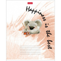 Тетрадь А5 12л узкая линия "Милашки" на скобе 5 дизайнов 12Т5В7/062635 от магазина "Карандаш"