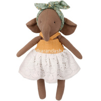 Набор для шитья "Слоник Дафна" (ткань, пуговицы, нитки, иглы, выкройка) FL-0403 от магазина "Карандаш"