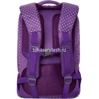 Рюкзак 28х40х16см, 780гр, 2 отделения, 2 кармана, фиолетовый RD-959-2/2 от магазина "Карандаш"