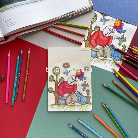 Карандаши 12 цветов "HappyColor" трехгранные дерево, картон 30-0046 от магазина "Карандаш"