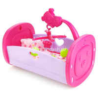 Кроватка для куклы 44х30х27см, пластик Y7606-18 от магазина "Карандаш"