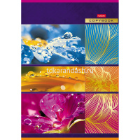 Тетрадь А4 96л клетка "Капельки" на скобе 3D фольга 3D лак матовая ламинация 96Т4лофлВ1/049717 от магазина "Карандаш"