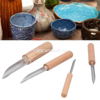 Набор резцов 4шт 17см металл/дерево Y10768-24 от магазина "Карандаш"