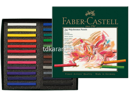 Пастель 24 цвета "Polychromos" в картоне FC128524 от магазина "Карандаш"