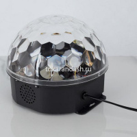 Картинка Диско Шар 18х14см музыкальный, черный (USB, Bluetooth) 2021-32 от магазина "Карандаш" Диско Шар 18х14см музыкальный, черный (USB, Bluetooth) 2021-32 от магазина "Карандаш"