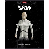 Тетрадь А5 48л клетка "Atomic Heart №2" на скобе 5 дизайнов 48Т5В1/084376 от магазина "Карандаш"