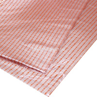 Бумага упаковочная 70см х 1м с узорами, прозрачная, 6 видов Y8952-19 от магазина "Карандаш"