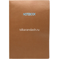 Бизнес-блокнот А5 80л линия, искусственная кожа, цветной срез, 4 цвета Y10713-24 от магазина "Карандаш"