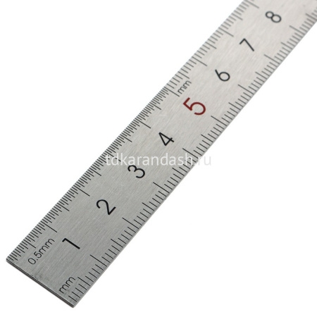 Линейка 20см "Essential Metal" нержавеющая сталь 8462 от магазина "Карандаш"