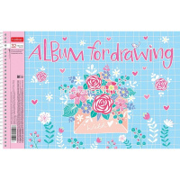 Альбом для рисования А4 32л "Замечтательно!" на спирали, перфорация на отрыв, 5 дизайнов 067344 от магазина "Карандаш"