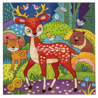 Пазлы 25 эл. "IQ. Лесной олень" макси 2+ 978-5-8112-7195-5 от магазина "Карандаш"