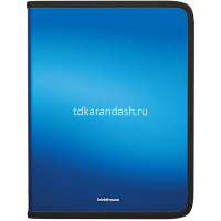 Папка на молнии A4+ "Matt Ice Metallic" пластик 0,6мм ассорти 50354 от магазина "Карандаш"