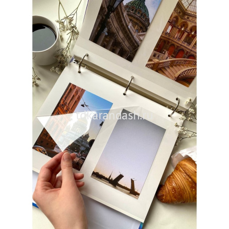 Фотоальбом магнитный 50 листов 23х28см "Sensual wedding 1. ЧБ свадебный" 29х27х7см FA 50М.006-1 от магазина "Карандаш"