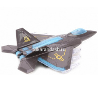 Самолет на батарейках, пластик 34х25х6см (свет, звук) 1799297/DYD163 от магазина "Карандаш"