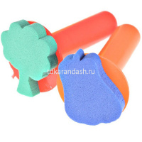 Набор штампов 5шт диаметр 4см Y7952-18 от магазина "Карандаш"