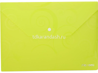 Картинка Папка-конверт на кнопке А4 0,18мм "Deco" 5 цветов E39640 от магазина "Карандаш" Папка-конверт на кнопке А4 0,18мм "Deco" 5 цветов E39640 от магазина "Карандаш"