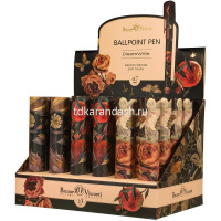 Ручка шариковая "DreamWrite. Flora. Black night" 0,7мм синяя, в футляре, 3 вида 20-0264/14 от магазина "Карандаш"