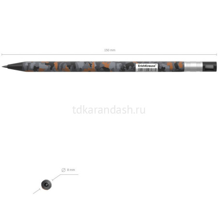 Карандаш цанговый 2,0мм "ColorTouch. Rough Native" HB с точилкой, пластик 48187 от магазина "Карандаш"